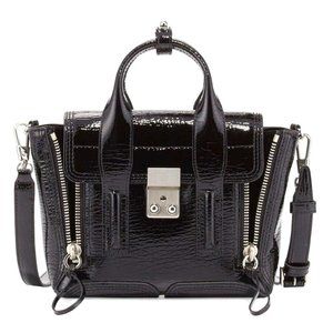 Brand New & Authentic 3.1 Phillip Lim Pashli Mini Patent Satchel Bag, Crossbody